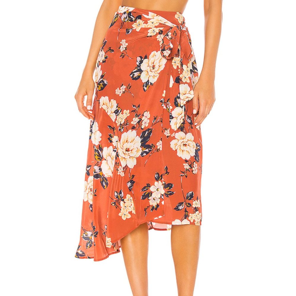 Yumi Kim Live It Up Skirt - Honey Rose Rust
